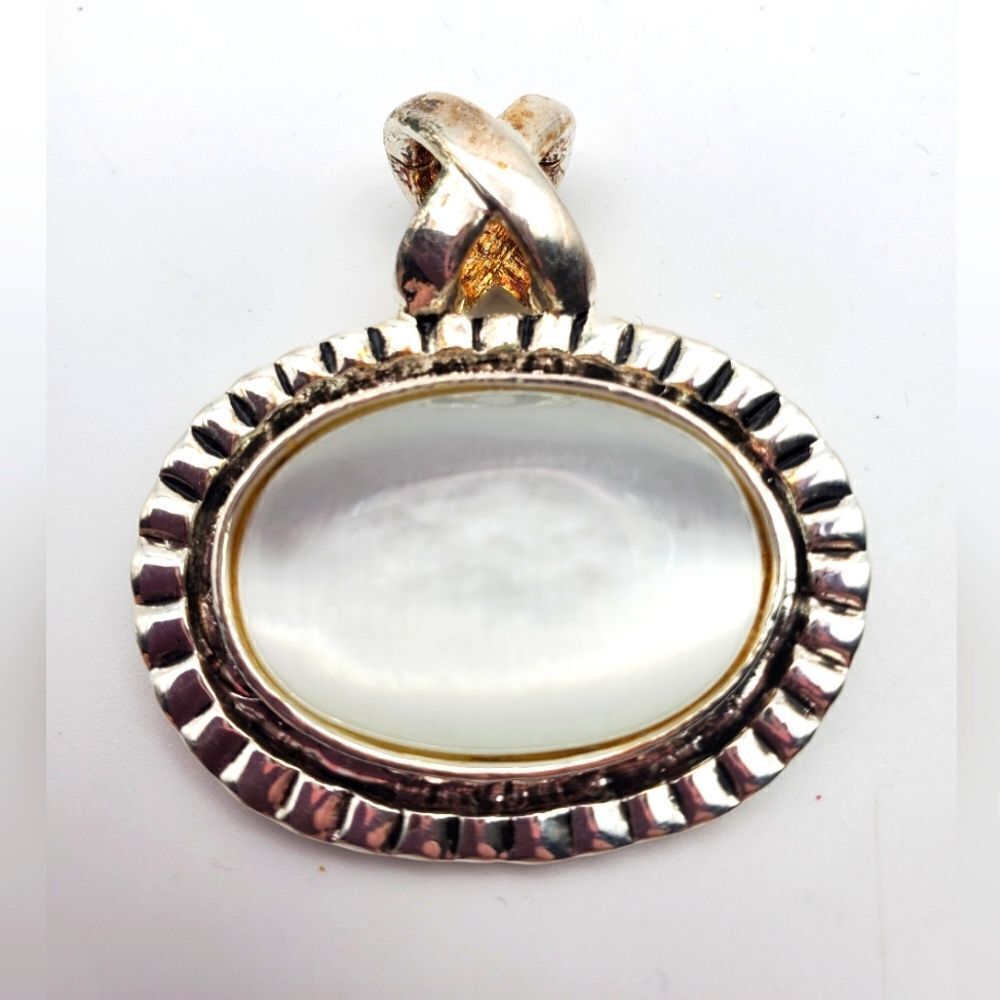 Moonstone mystic amulet necklace pendant